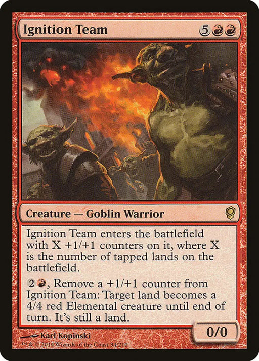 Ignition Team [Conspiracy] - MTG Single