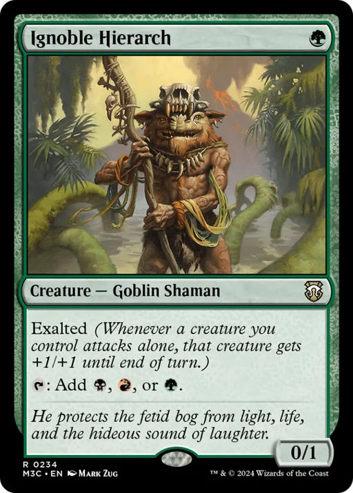 Ignoble Hierarch [Modern Horizons 3 Commander] - MTG Single