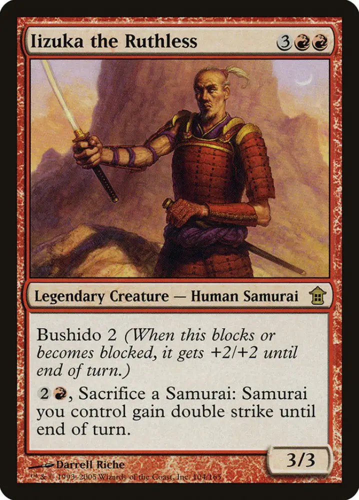Iizuka the Ruthless [Saviors of Kamigawa] - MTG Single