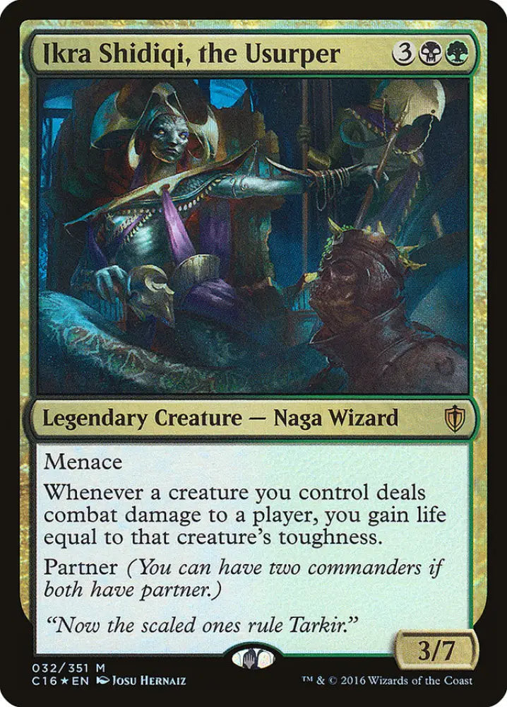 Ikra Shidiqi the Usurper [Commander 2016] - MTG Single
