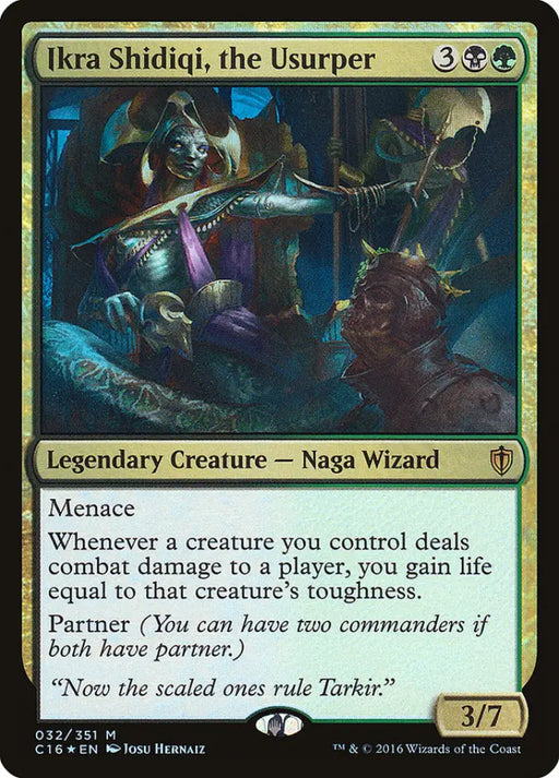 Ikra Shidiqi the Usurper [Commander 2016] - MTG Single