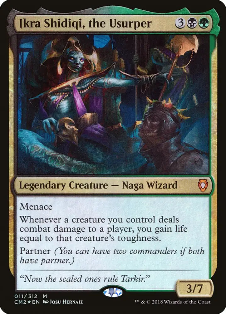 Ikra Shidiqi the Usurper [Commander Anthology Volume II] - MTG Single