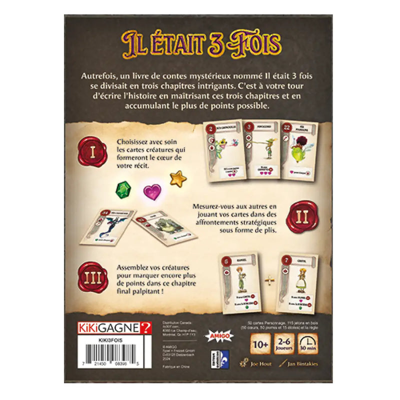 Il était 3 fois (Fr) - Board Games