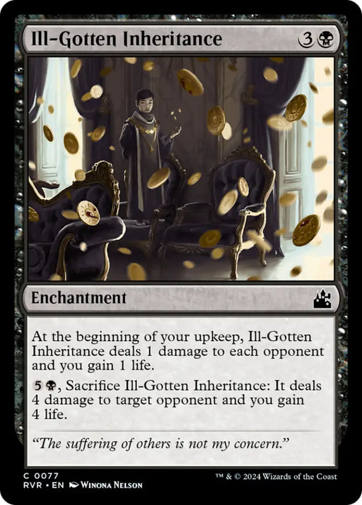 Ill-Gotten Inheritance [Ravnica Remastered] - MTG Single