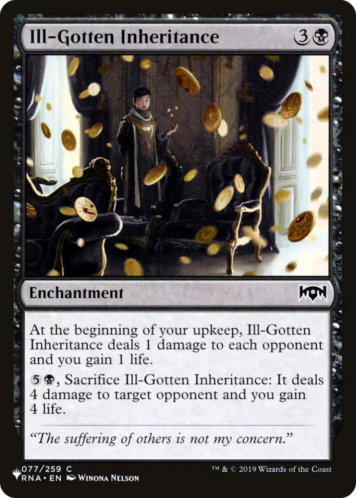 Ill-Gotten Inheritance [The List] - MTG Single