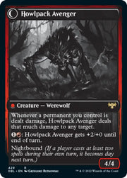 Ill-Tempered Loner // Howlpack Avenger [Innistrad: Double Feature] - MTG Single