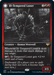 Ill-Tempered Loner // Howlpack Avenger [Innistrad: Double Feature] - MTG Single