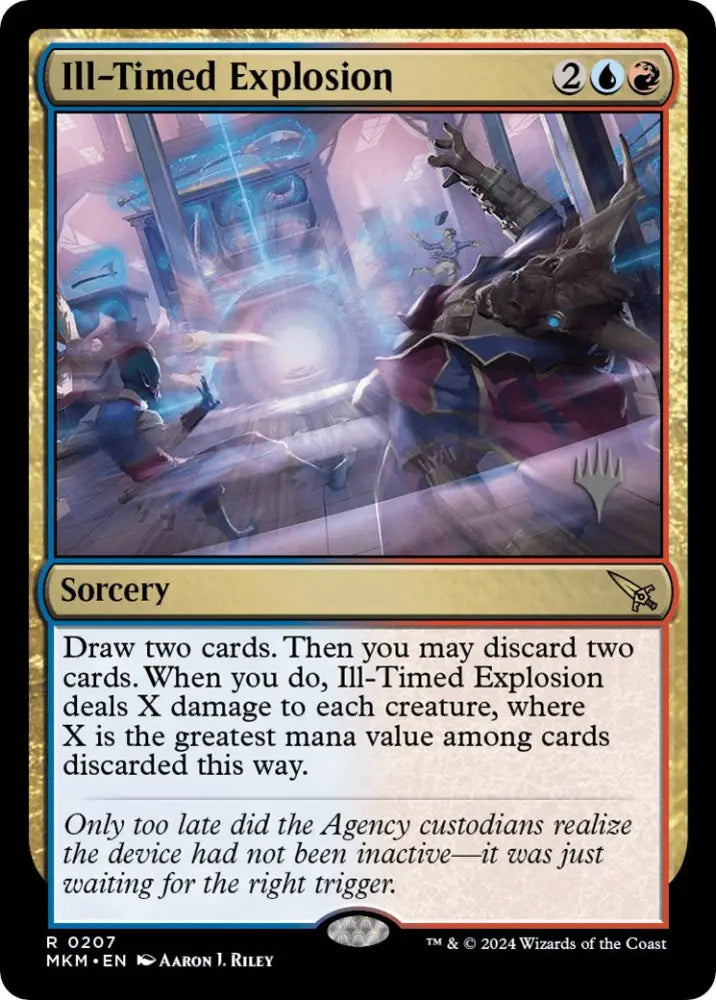 Ill-Timed Explosion (Promo Pack) [Murders at Karlov Manor Promos] - MTG Single