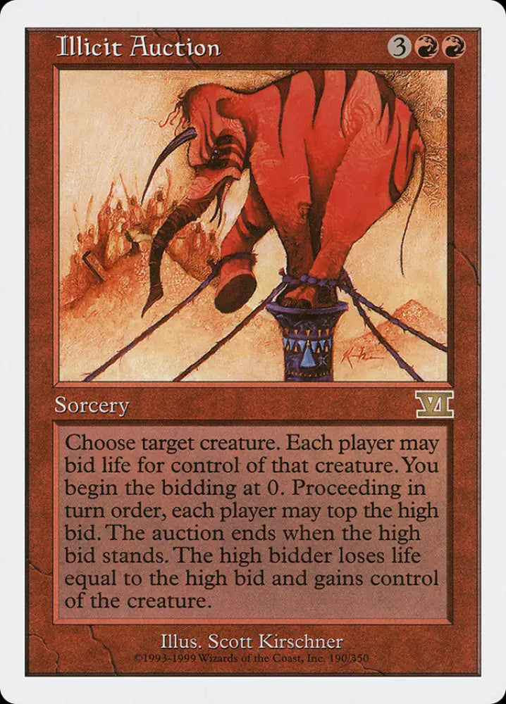 Illicit Auction [Classic Sixth Edition] - MTG Single