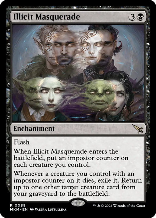 Illicit Masquerade [Murders at Karlov Manor] - MTG Single