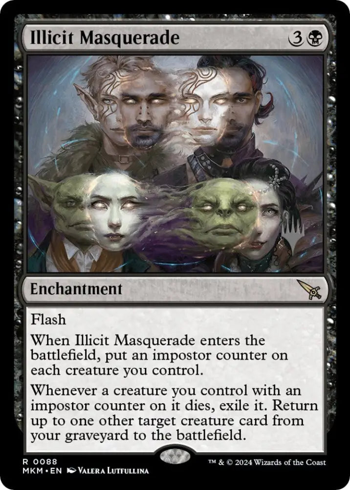 Illicit Masquerade (Promo Pack) [Murders at Karlov Manor Promos] - MTG Single