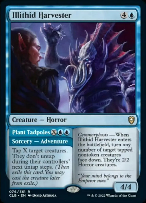 Illithid Harvester // Plant Tadpoles [Commander Legends: Battle for Baldur’s Gate] - MTG Single