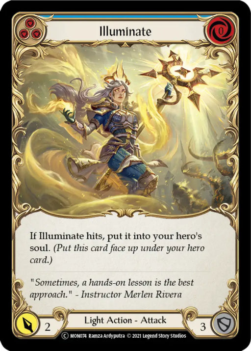 Illuminate (Blue) [Monarch Unlimited] Unlimited Normal - Flesh And Blood Single