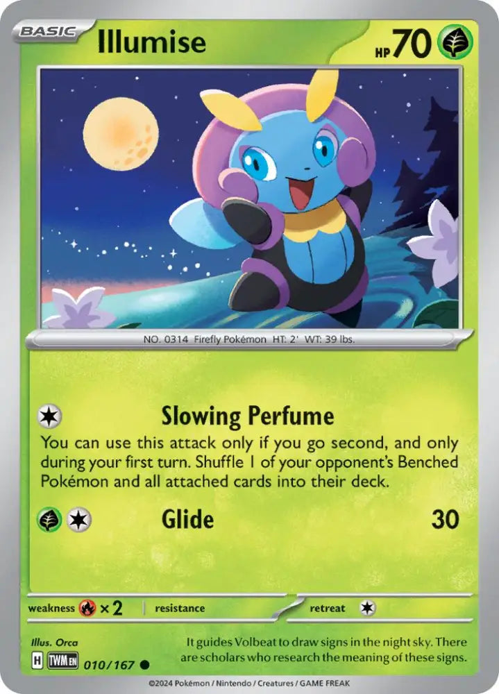 Illumise (010/167) [Scarlet & Violet: Twilight Masquerade] - Pokemon Single