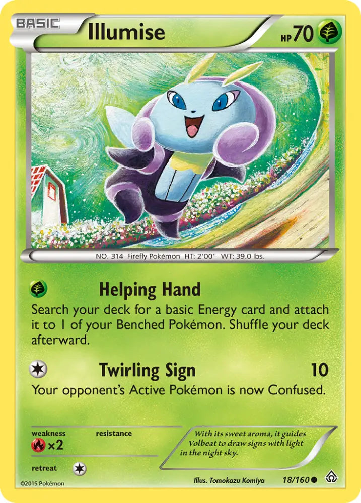 Illumise (18/160) [XY: Primal Clash] - Pokemon Single