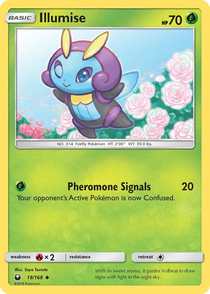 Illumise (18/168) [Sun & Moon: Celestial Storm] - Pokemon Single