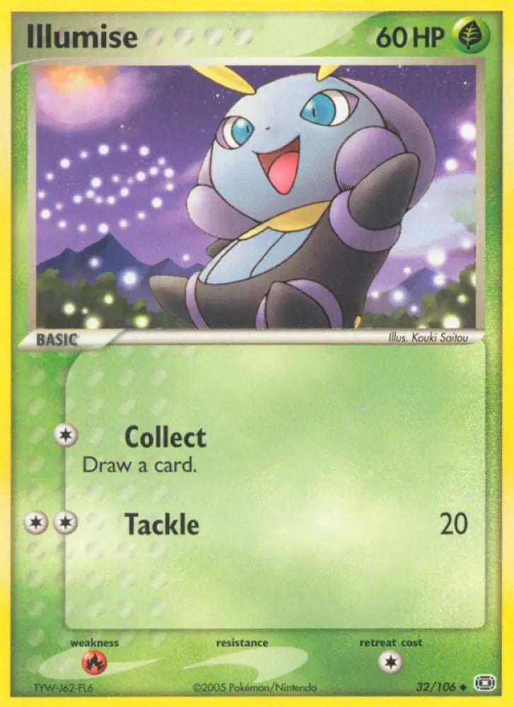 Illumise (32/106) [EX: Emerald] - Pokemon Single