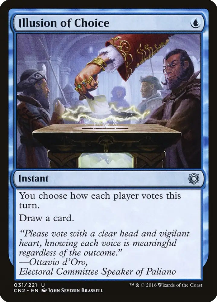Illusion of Choice [Conspiracy: Take the Crown] - MTG Single
