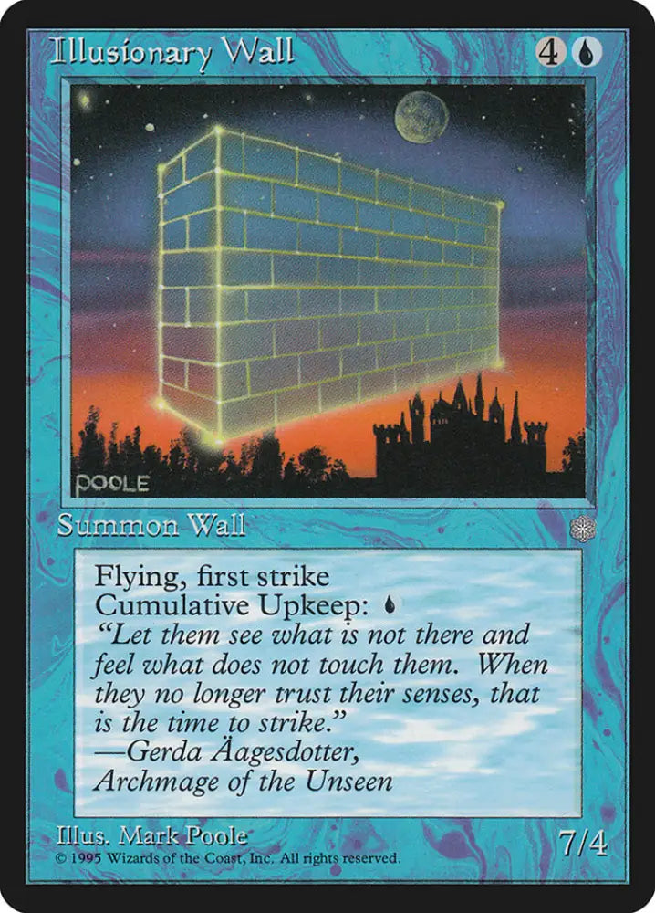 Illusionary Wall [Ice Age] - MTG Single