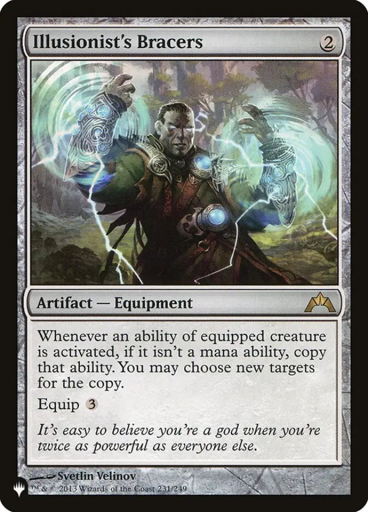 Illusionist’s Bracers [The List] - MTG Single