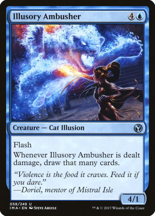 Illusory Ambusher [Iconic Masters] - MTG Single