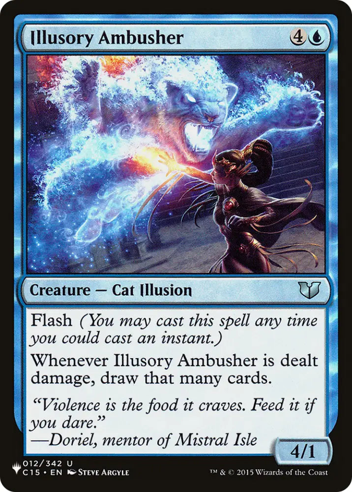 Illusory Ambusher [The List] - MTG Single