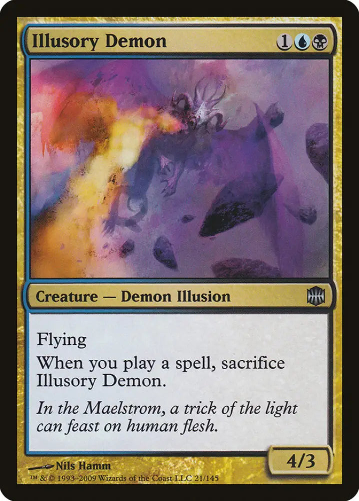 Illusory Demon [Alara Reborn] - MTG Single