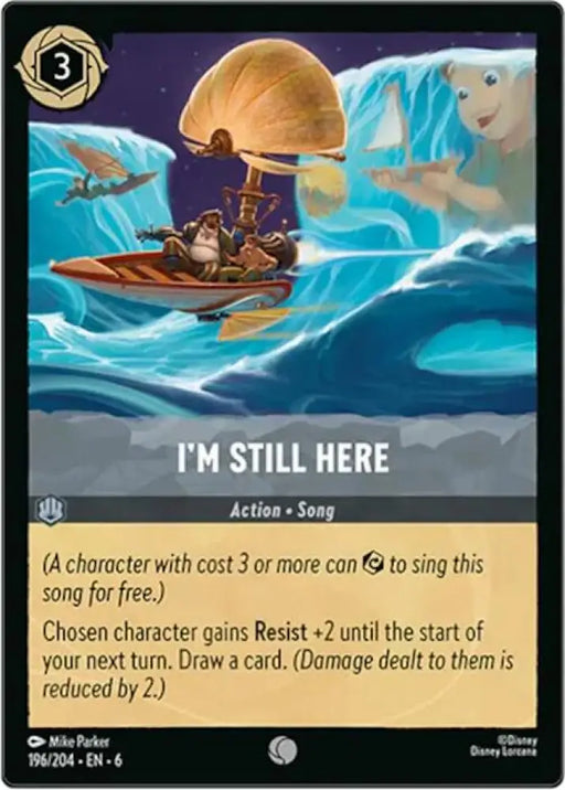 I’m Still Here (196/204) [Azurite Sea] - Lorcana Single