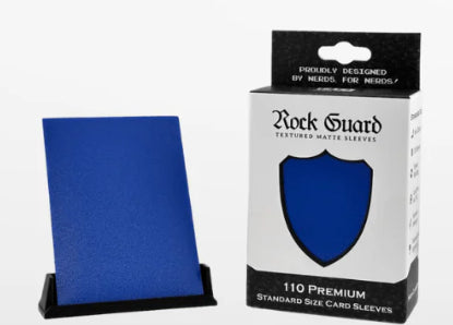 Nerd Gear: Rock Guard Premium MTG Sleeves - 110 Pack Blue