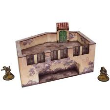 Bolt Action:  WW2 Italy Terrace House Prepainted (Preorder)