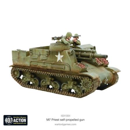 Bolt Action: M7 Priest Self-Propelled Gun (Preorder)