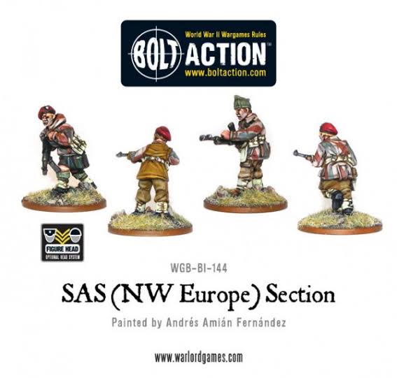 Bolt Action: SAS (NWE) Sections (Preorder)