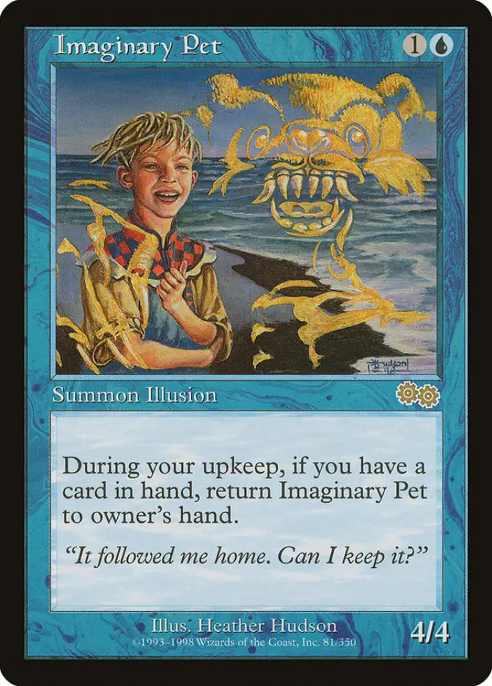 Imaginary Pet [Urza’s Saga] - MTG Single