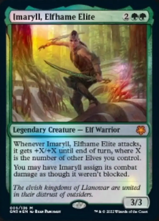Imaryll Elfhame Elite [Game Night: Free-for-All] - MTG Single