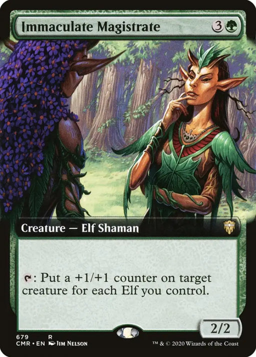 Immaculate Magistrate (Extended Art) [Commander Legends] - MTG Single