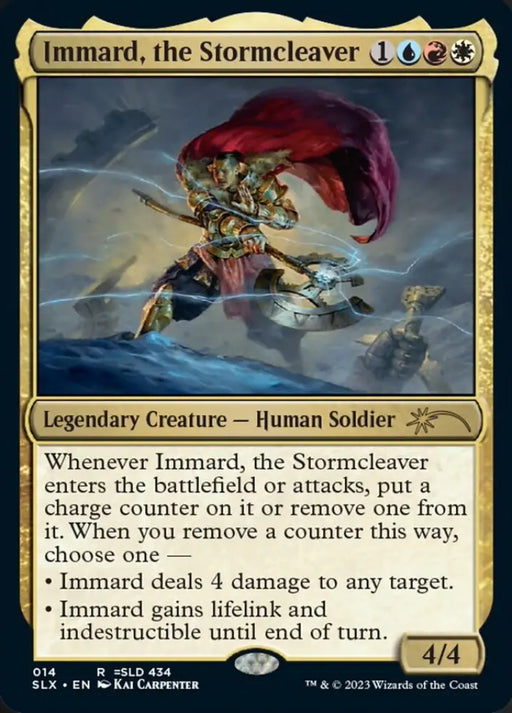 Immard the Stormcleaver [Secret Lair: Universes Within] - MTG Single