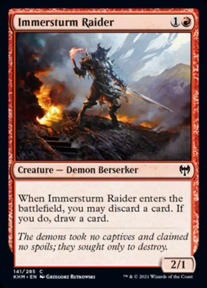 Immersturm Raider [Kaldheim] - MTG Single