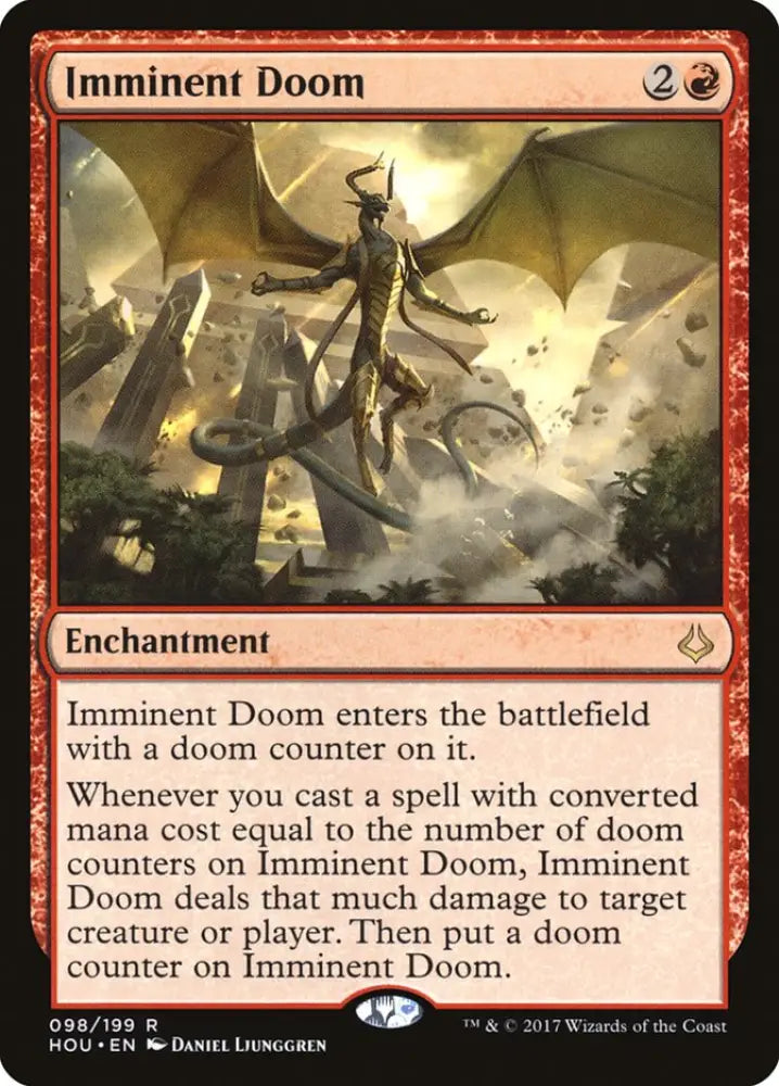 Imminent Doom [Hour of Devastation] - MTG Single