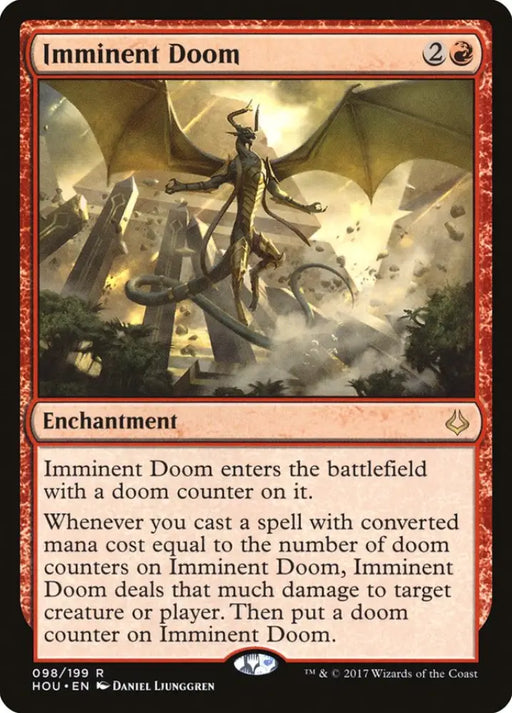 Imminent Doom [Hour of Devastation] - MTG Single