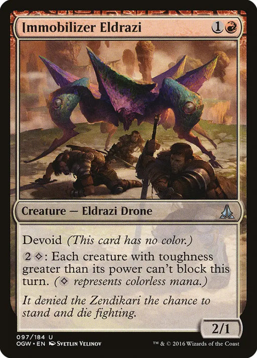 Immobilizer Eldrazi [Oath of the Gatewatch] - MTG Single