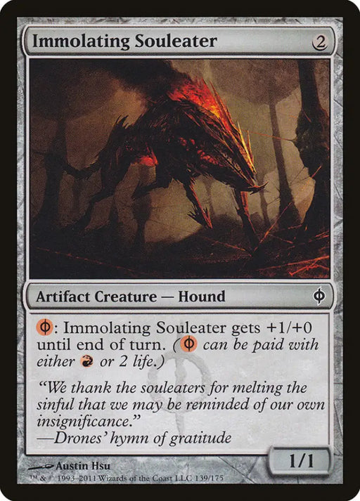 Immolating Souleater [New Phyrexia] - MTG Single