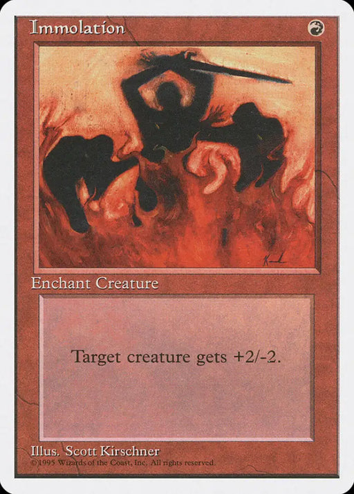 Immolation [Fourth Edition] - MTG Single
