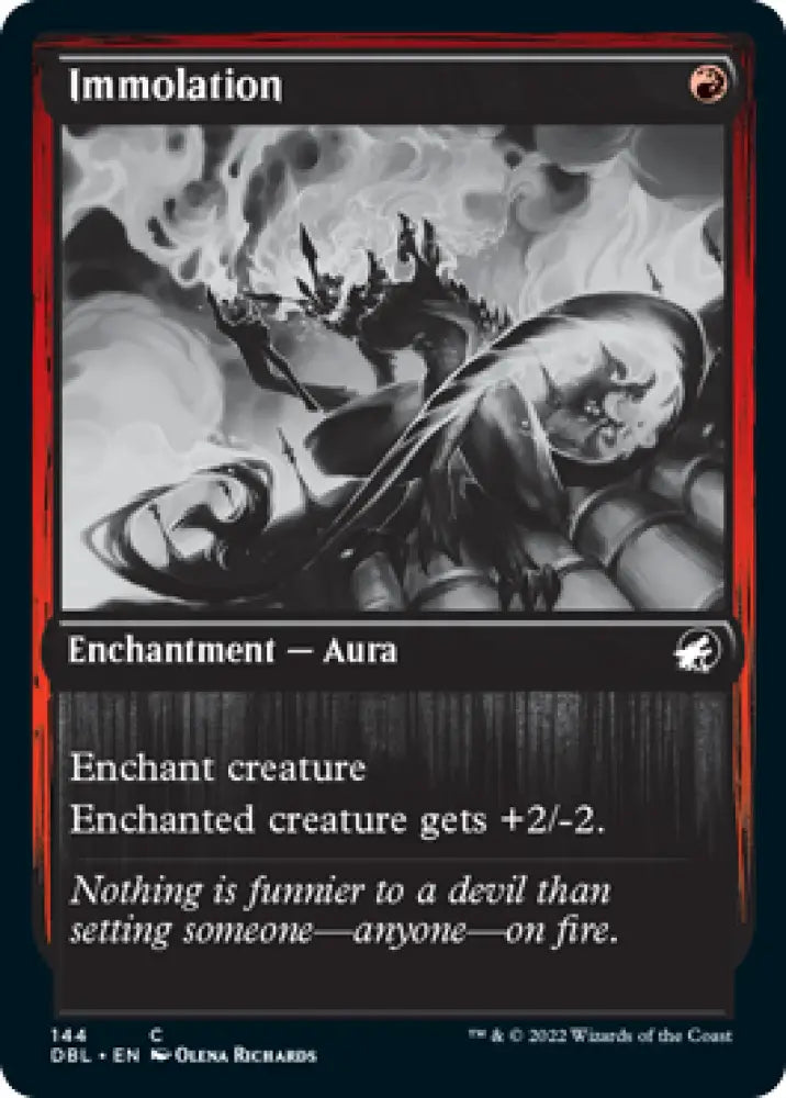Immolation [Innistrad: Double Feature] - MTG Single