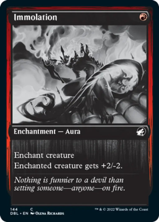 Immolation [Innistrad: Double Feature] - MTG Single