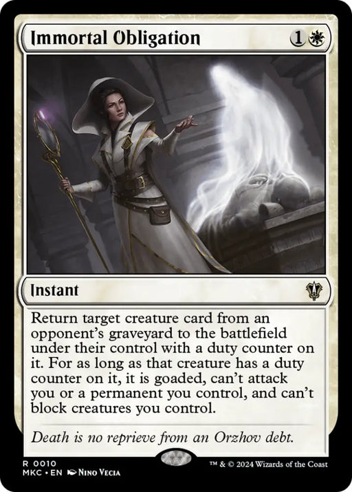 Immortal Obligation [Murders at Karlov Manor Commander] - MTG Single
