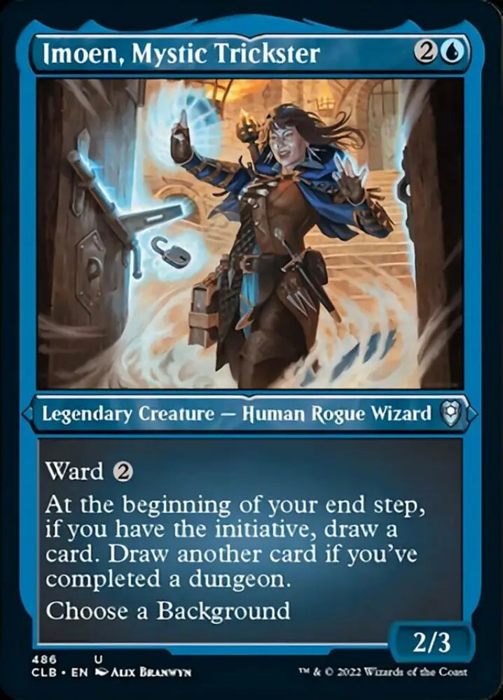 Imoen Mystic Trickster (Foil Etched) [Commander Legends: Battle for Baldur’s Gate] - MTG Single