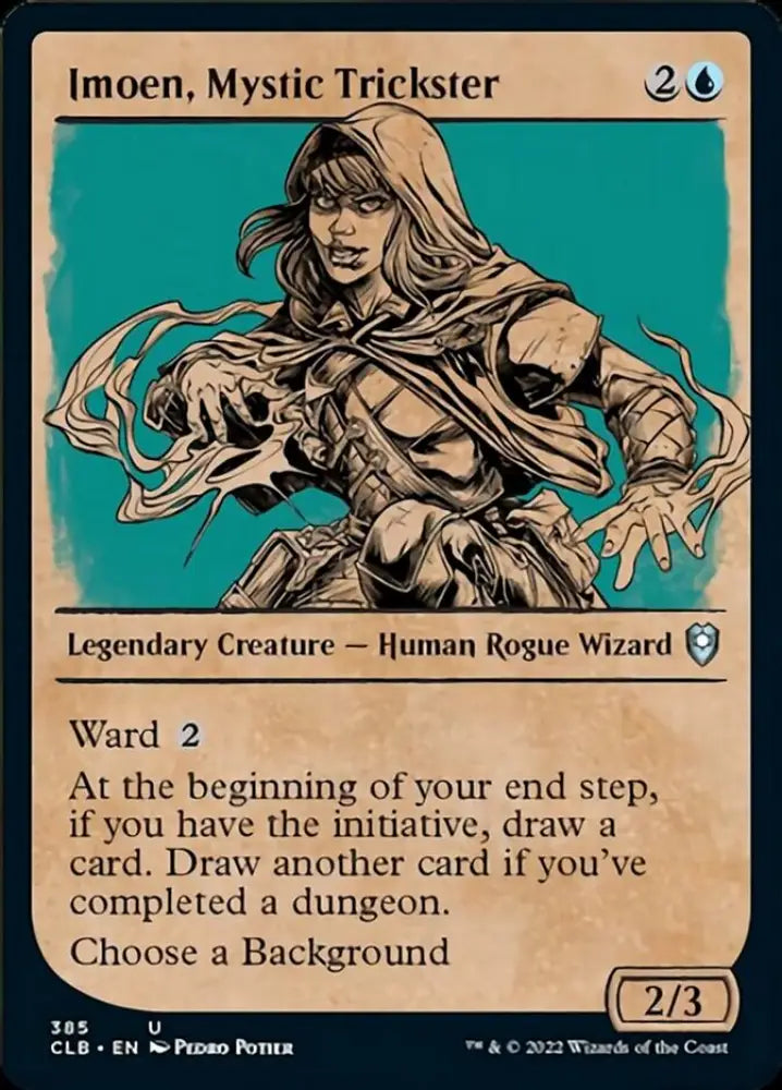 Imoen Mystic Trickster (Showcase) [Commander Legends: Battle for Baldur’s Gate] - MTG Single