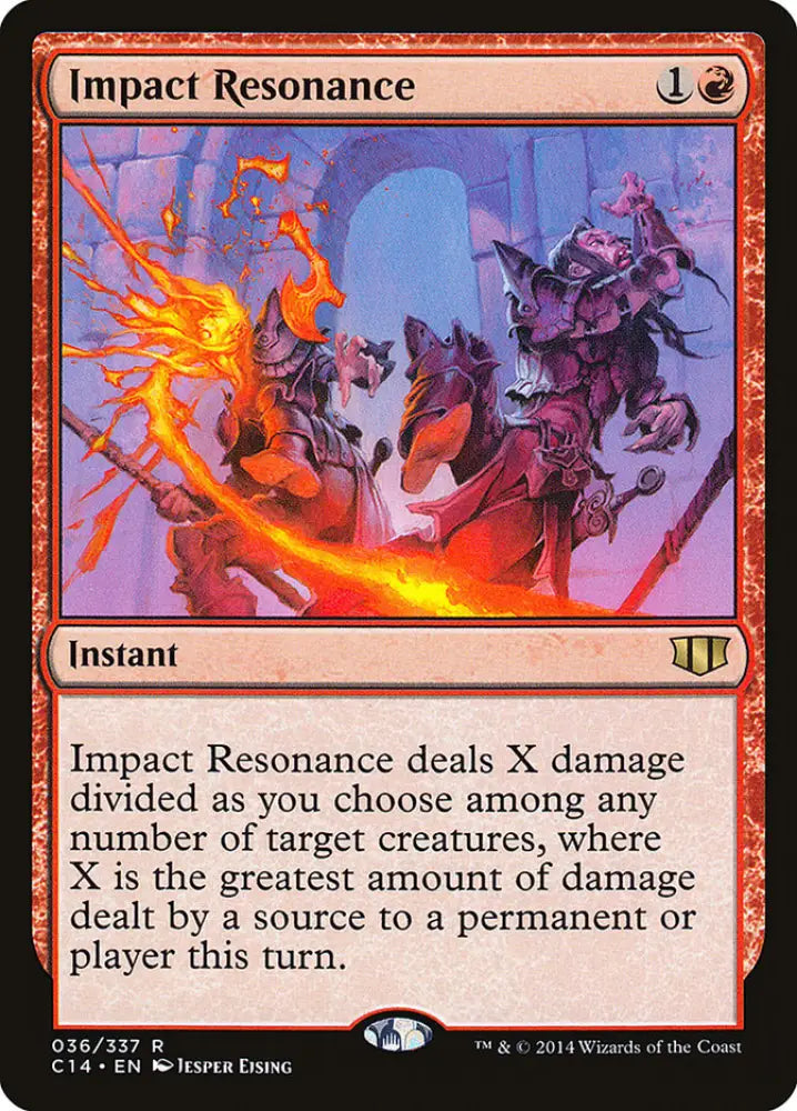Impact Resonance [Commander 2014] - MTG Single