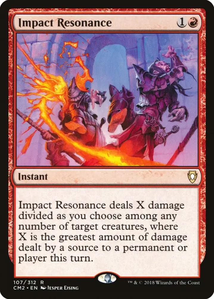 Impact Resonance [Commander Anthology Volume II] - MTG Single