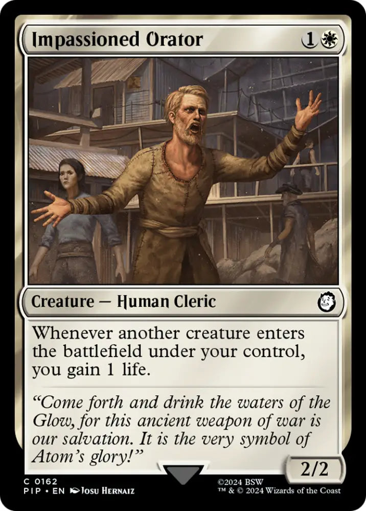 Impassioned Orator [Fallout] - MTG Single